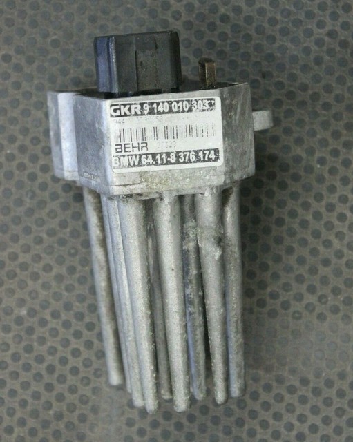 BMW OEM E36 BEHR HEATER BLOWER RESISTOR FINAL STAGE UNIT AUTO CLIMATE