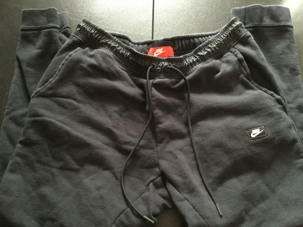 Nike Tech Fleece Tapered Joggers for Men Large Black with Red Tag