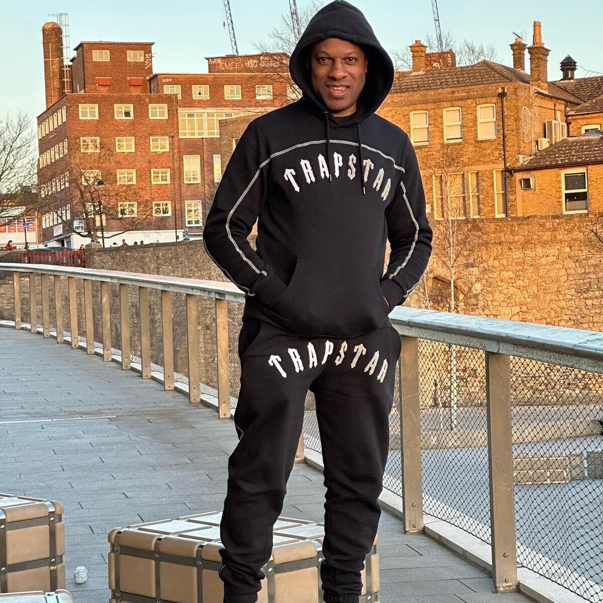 Trapstar Tracksuit Black