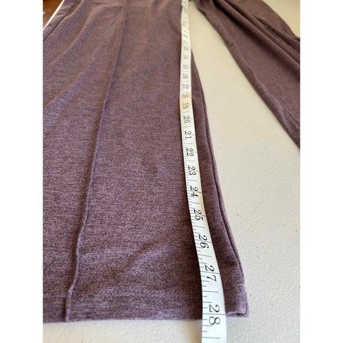 Pantaloni Josie nuovi con etichette Zobha donna grattacieli accoglienti prugna viola casual taglia M - Foto 7 di 8