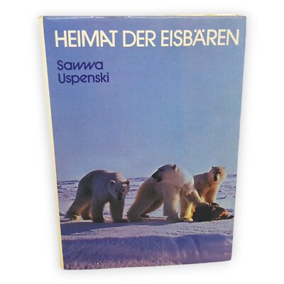 Heimat der Eisbären Uspenski Sawwa 1979 1 Auflage Progress Brockhaus DDR Buch