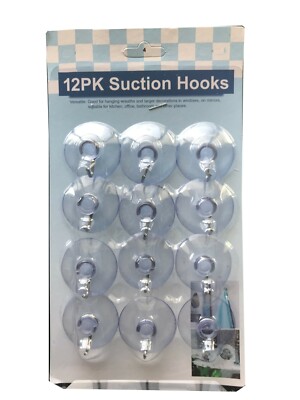 Strong Suction Cup Hooks For Bathroom 10Pcs Transparent Wall Hooks Suckers Kitchen Bathroom Hangers Suction Cup Hooks Twist Suction Cup Hooks