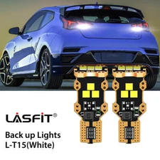 2PC LASFIT LED Reverse Back Up Light Bulb 921 912 W16W T15 916 Super White 6000K