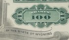 1919 issue COLDFIELD CONS MINES CO. stock 100 shs ctf#10124 cxl 1934 NM Wyoming — photo 2