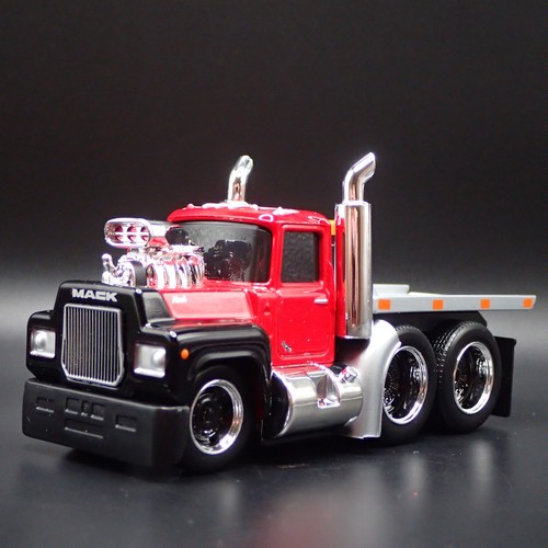 1980 80 MACK R685ST FLATBED TOW TRUCK CAR HAULER 1:64 SCALE DIECAST ...