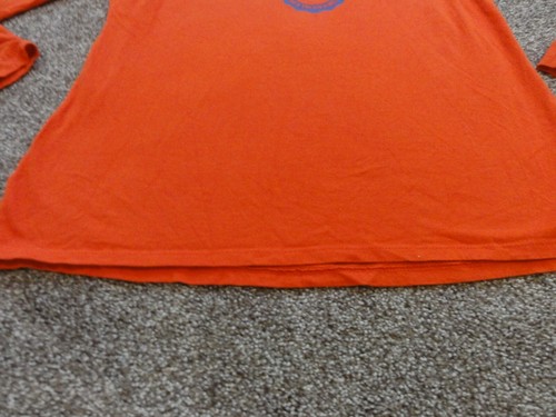 GIRLS RUSSELL ORANGE UNIVERSITY OF FLORIDA GATORS LONG SLEEVE SHIRT LARGE 12-14 - Picture 4 of 10
