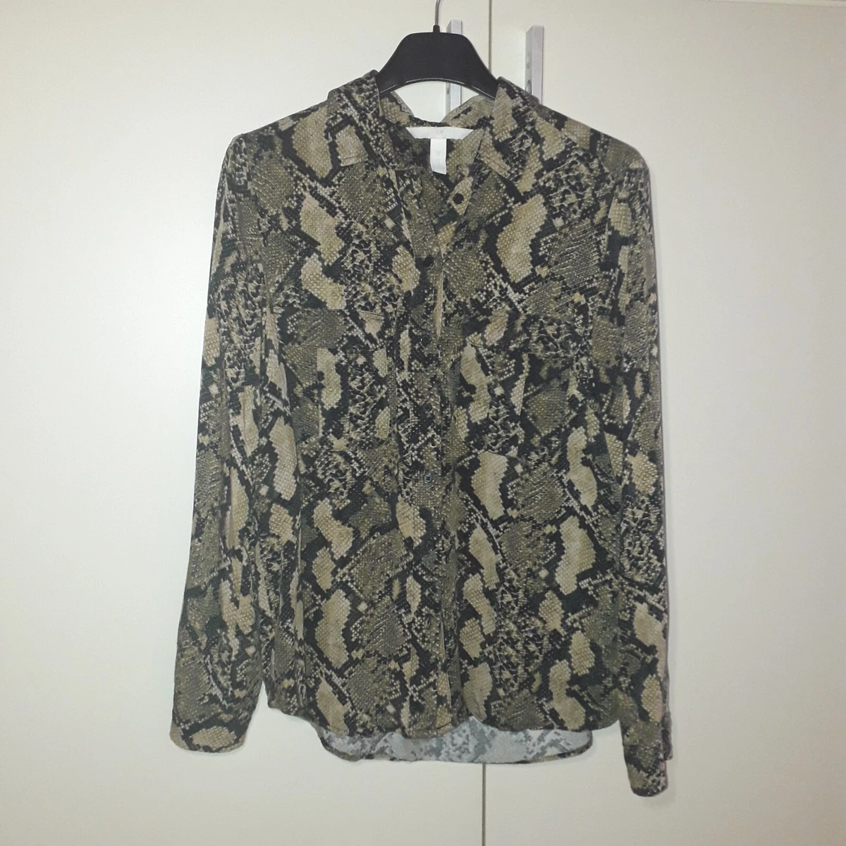 Camicia animalier best sale h&m