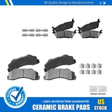 For 2018 2019 2020 2021 Ford Expedition Front and Rear Ceramic Brake Pads Set