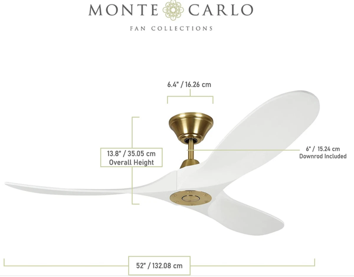 Monte Carlo Ceiling Fan Remote Instructions Shelly Lighting