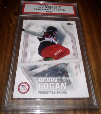 Devin Logan PSA Sealed Olympic Long Beach Expo September 2018 Commemorative