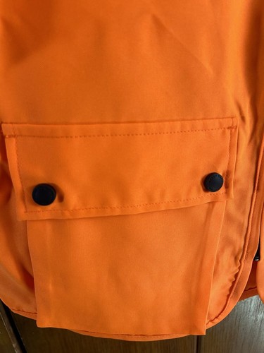 Youth Hunting Safety Vest Mossy Oak Blaze Orange Size 2XL (18) NWT! See Pics! - Picture 6 of 7