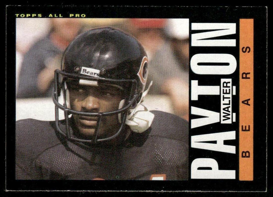 1985 Topps #33 Walter Payton Chicago Bears