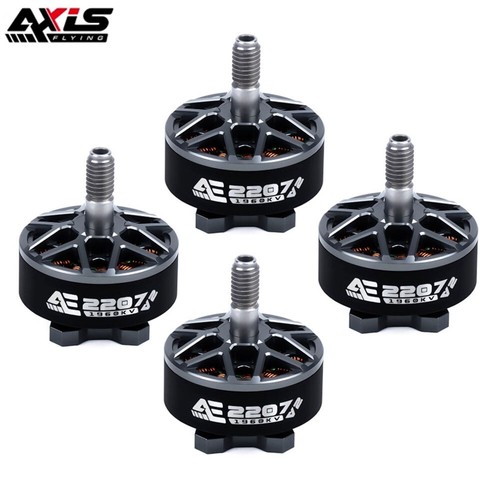 Motor sin escobillas AxisFlying AE2207 V2 1860KV/1960KV para dron hélice FPV de 5 pulgadas - Imagen 3 de 7