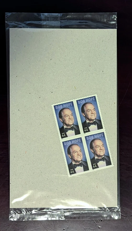Bob Hope Stamps- Block of 4; Scott #4406, Mint Never Hinged, 44 cents - Image 2 of 3