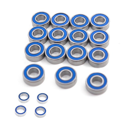 10/19Pcs Metal Bearings Kit For Traxxas 1/10 2wd Slash Stampede Rustler Bandit - Picture 5 of 13