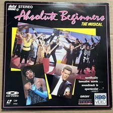 ABSOLUTE BEGINNERS The Musical 1986 David Bowie LASERDISC CLV