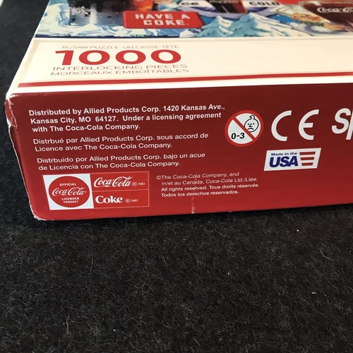 Springbok 1000 piece jigsaw puzzle - Coca-Cola Ice Cold Holidays. - Picture 8 of 10