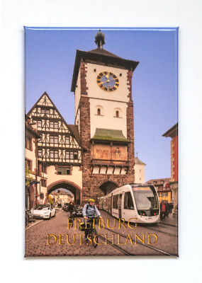 Freiburg, Germany, Kühlschrankmagnet, Souvenir.  Made In Germany ! MA1188