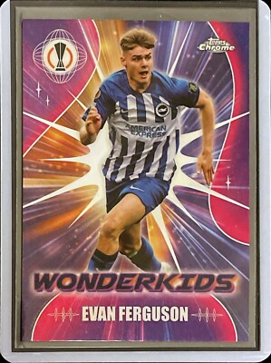 Evan Ferguson - 2023-24 Topps Chrome UCC - Wonderkids #WK-4