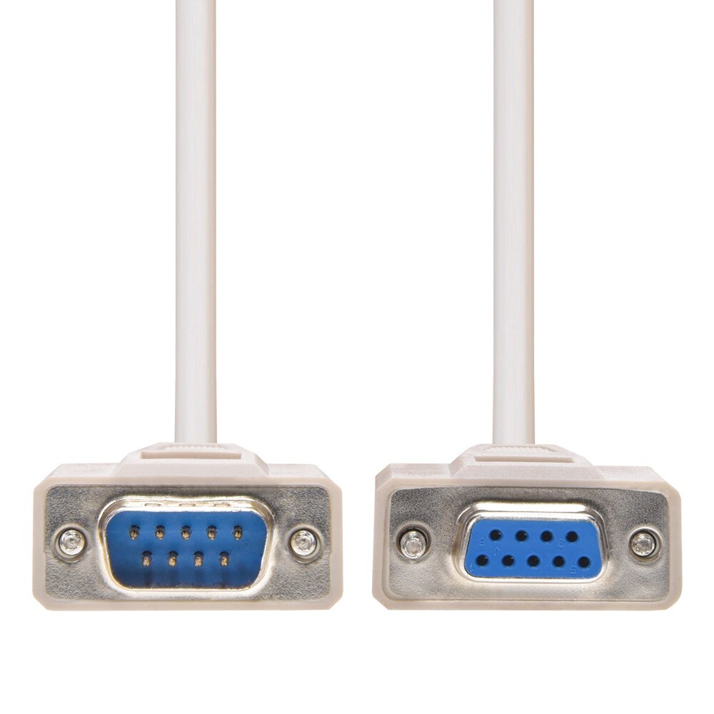 Serial Cable Extension Male to Female DB9 9 Pin RS232 MF COM Port Wire