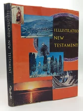 ILLUSTRATED NEW TESTAMENT - 1964 - vintage Biblical - illustrated Holy Land