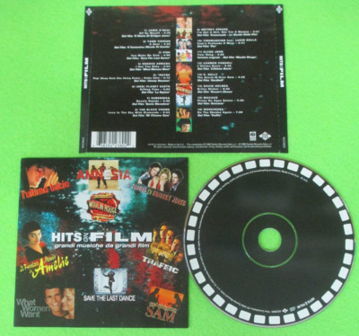 CD Compilation HITS ON FILM 2002 Pink Britney Spears Elton John no mc (C60)