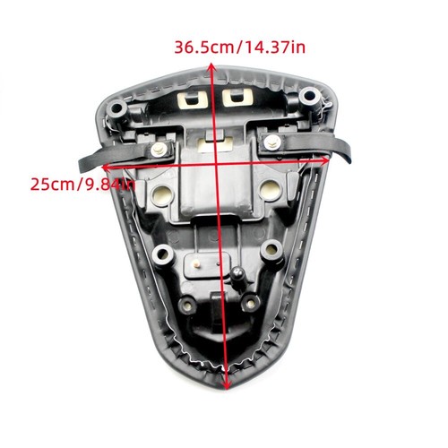 Cojín de asiento de pasajero trasero de motocicleta para Yamaha YZF-R3 MT-03 R25 15-20 - Imagen 2 de 6