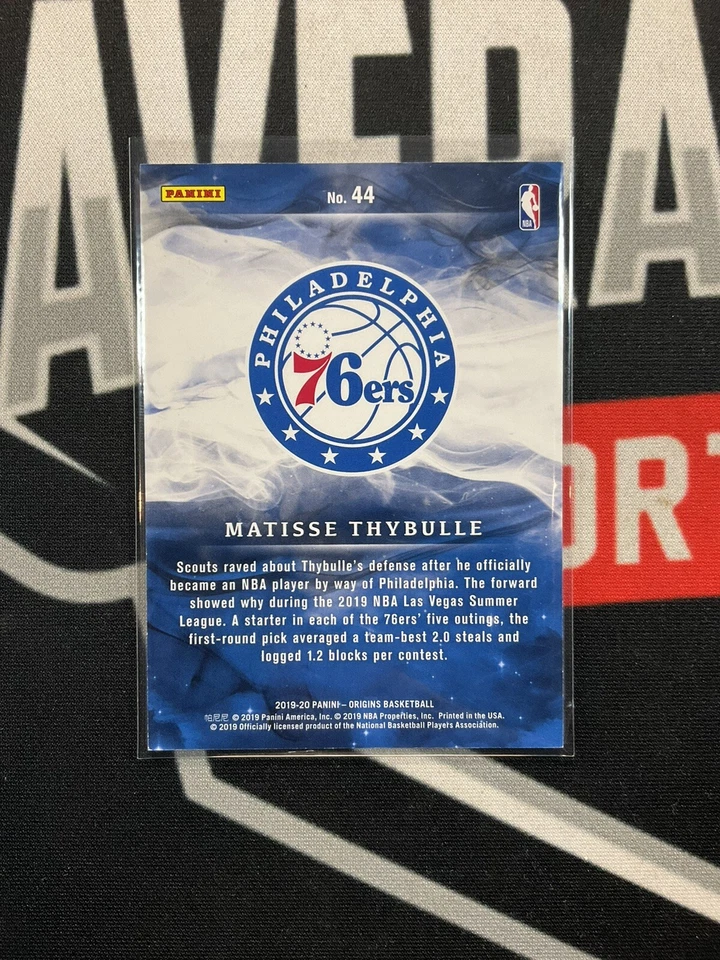 2019 Origins Rc Matisse Thybulle /99 💥 - Image 2 of 2