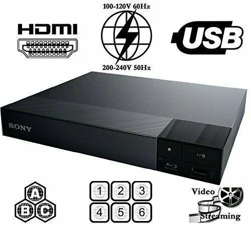 NEW SONY S1700 REGION FREE BLU RAY PLAYER MULTI ZONE ALL REGION CODEFREE