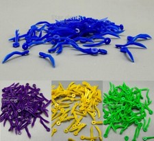 Dental Wedges Plastic Arc Concave Design Diastema Wedge w End Circular Hole