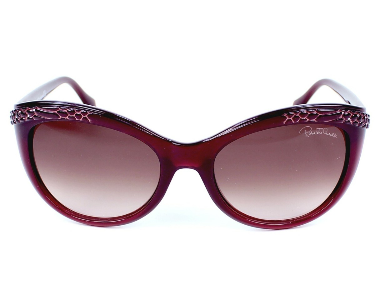 Roberto cavalli Acubens sunglasses Roberto Cavalli Acubens RC 789S 81T Dark Burgundy Plastic  main image 2