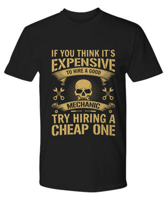 Cheap, Mechanic, Black, Tee, Tshirt - Premium Tee