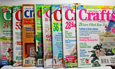 Lot of 8 - Crafts Magazines - Mixed Brands and Crafts See Photos 