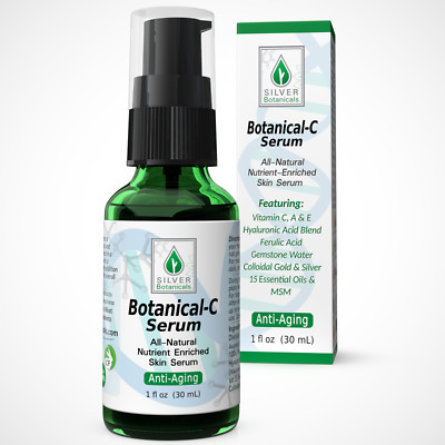 Botanicals-C Serum - All-Natural Vitamin C Skin Serum -  1 oz. Treatment Pump