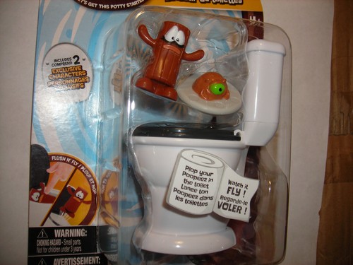 PooPeez Toilet Launcher with 2 PooPeez Series 1 Basic Fun 2018 As Seen on Vu Sur - Picture 2 of 4