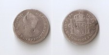 Mexico,  1 real 1780 FF