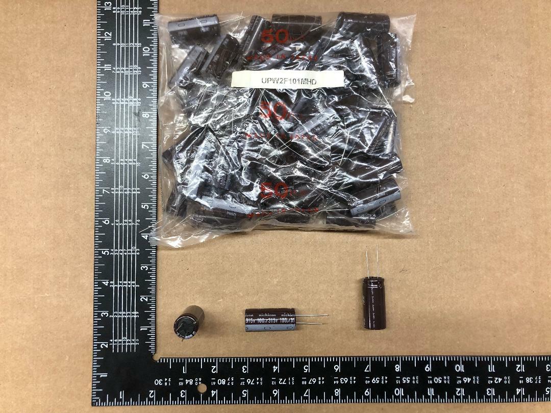 10 pcs) UPW2F101M0H NICHICON, 100uF 315V 105*c, Radial
