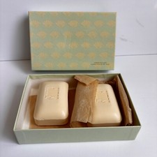 Gump's Jasmine Bath Soap Box Full Size Pair Vintage San Francisco Vintage