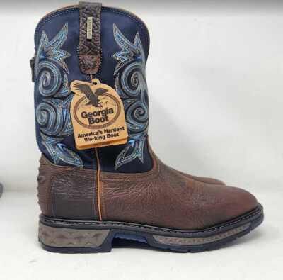 Men's 13 Georgia Boot 11'' Carbo-Tec LT waterproof western cowboy boot GB00435