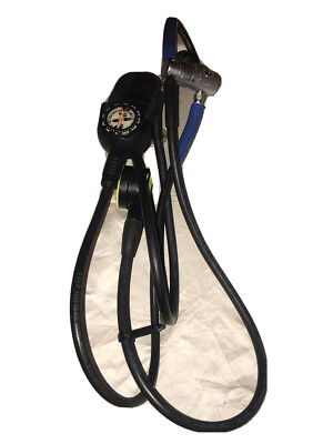 Oceanic Delta Scuba Dive Regulator Set Yoke Pre owned