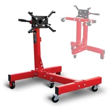 BIG RED Torin Steel Rotating Engine Stand 3/4 Ton(1,500 lb) Capacity AT37912 Red