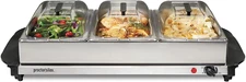 Buffet Server & Food Warmer, Adjustable Heat, for Parties, Holidays and Entertai