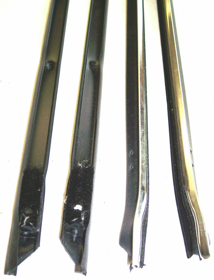 NUEVO 1965-1966 Cadillac Deville 2 puertas techo rígido Beltline Weatherstrip juego de 8 piezas Foto 3 de 3