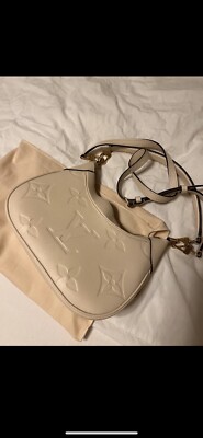 louis vuitton bagatelle - beige - neu!