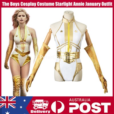 The Boys Cosplay Costume Starlight Annie January Outfit Bikini Jumpsuit Hallowee