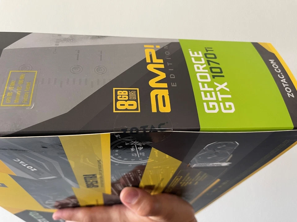 ZOTAC GeForce GTX 1070 Ti AMP 8GB GDDR5 256-bit Gaming Graphics Card - Image 3 of 4