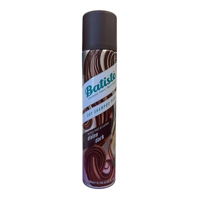 Batiste Dry Shampoo Plus Divine Dark Instant Hair Refresh 6.73 oz Hint of Color