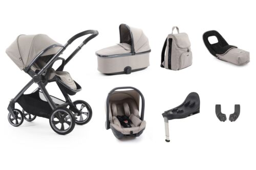 Paquete de lujo Babystyle Oyster 4 tándem en piedra - Imagen 2 de 23