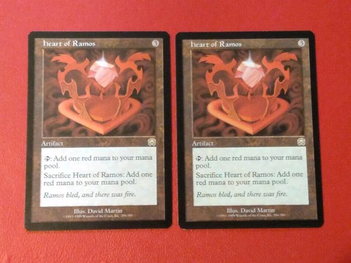 MtG: Heart of Ramos (Mercadian Masques) - LP x2 - Picture 2 of 3