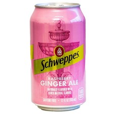 Schweppes Cranberry Raspberry Ginger Ale Soda...